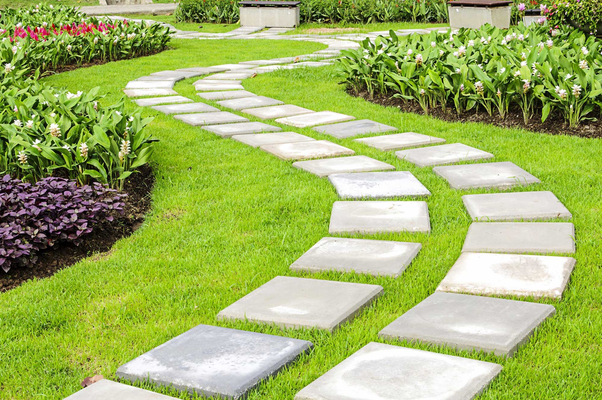 Country Lawn Care Inc Paver stepping stones