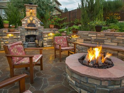 The perfect back yard for Fall evenings