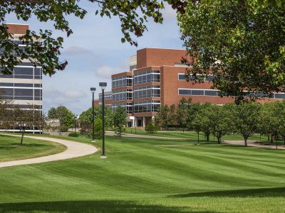 Serene office campus